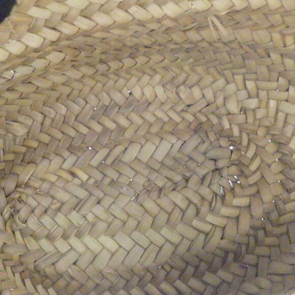 Sold!!!Loewe Small Basket bag in palm leaf and calfskin - Picture 9 of 10